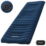 KingCamp Ultralight Inflatable Sleeping Pad for Camping Hiking - Portable Air Mattress with Carry Bag