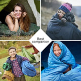 Outdoor Camping Ultralight Waterproof 4 Season Warm Envelope Backpacking Sleeping Bag