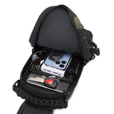 Camping Tactical Chest Bag Waterproof Nylon Outdoor Sling Backpack for Hiking Climbing Cycling & Fishing - MOLLE EDC Fanny Pack