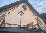 Big Space Light Weight Indian Style Glamping Bell Tent 4M