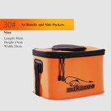 Portable Folding Fish Wear Bucket Outdoor EVA Fishing Tackle Boxes with Handle Fishing Bags Outdoor Fishing Water Tank