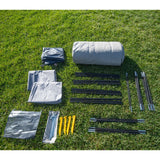 Ozark Trail 10-Person Cabin Tent, with 3 Entrances Ultralight Camping Equipment