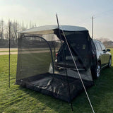 Car Rear Tent Extension Waterproof / Trailer Tent Camping Shelter Canopy / Car Trunk Tent for Outdoor Tour Barbecue Picnic
