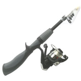 Carbon Fiber Rod Superhard Boat Ice Fly Lure Fishing Rod With High Quality Fishing Reel Fishing Tackle set 1.4m Length