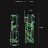 Waterproof and Metal Jet Butane Turbo Outdoor Camping Lighter & Flashlight