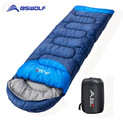 BSWOLF Camping Sleeping Bag Ultralight Waterproof  4 Season Warm Envelope Backpacking Sleeping Bags for Outdoor Traveling Hiking