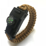 4mm Survival Paracord LED Multi-function Survival Bracelet