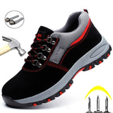 Indestructible Men/Women's Shoes Anti-puncture, Anti-smash Steel Toe Hiking Shoes