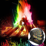 Colorful Fire Flames Powder